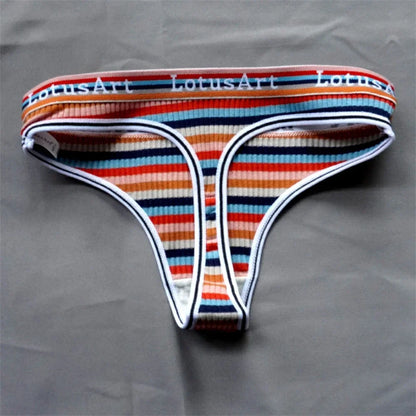 3 Pcs Brazilian Stripe Underwear G-string