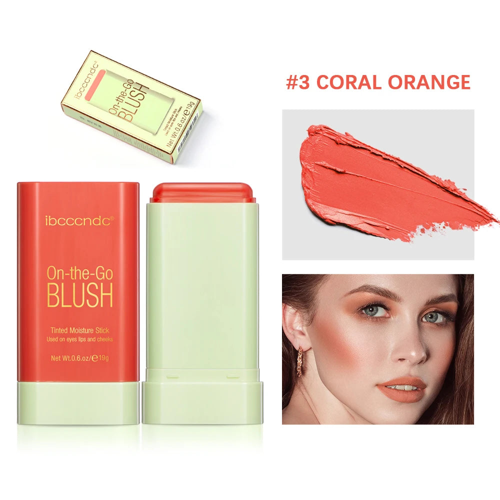 Make Up Functional Blush Stick Easy Color Rouge Blusher
