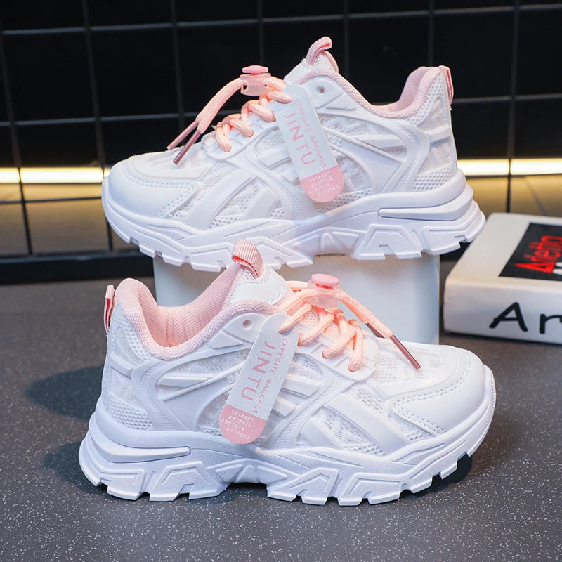 Casual Mesh Platform Tennis Sneaker