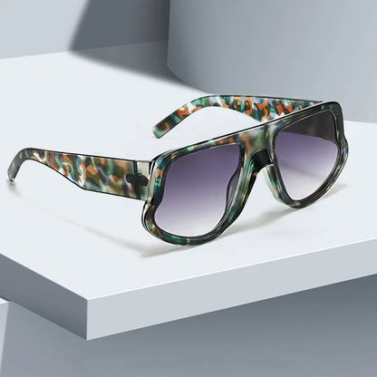 Rectangle Vintage Small Frame Sun Glasses