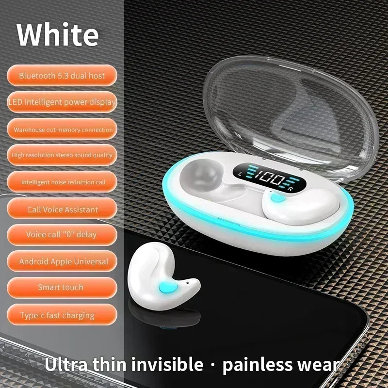 X55 Sleeping Earbuds Wireless Mini Headphones