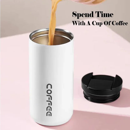 400ML Stainless Steel Coffee Thermos Bottle Thermal Mug