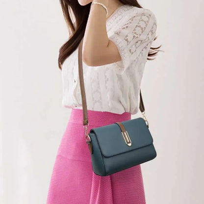 Leather Messenger Versatile Sling Bag