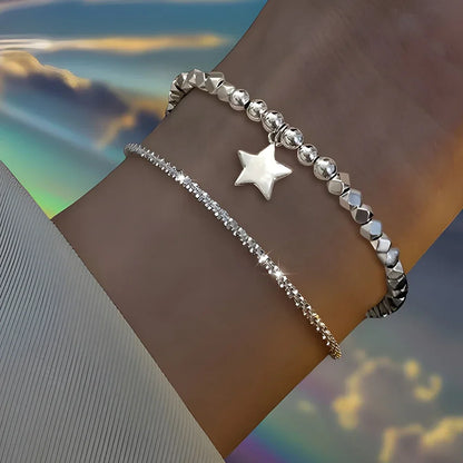 DANA Sparkling 925 Sterling Silver Bracelets