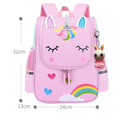 School bags for kids girls cute bookbag pink schoolbag