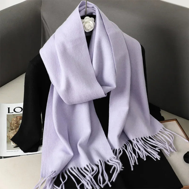 Scarf Warm Thicken Cashmere Shawl Scarves