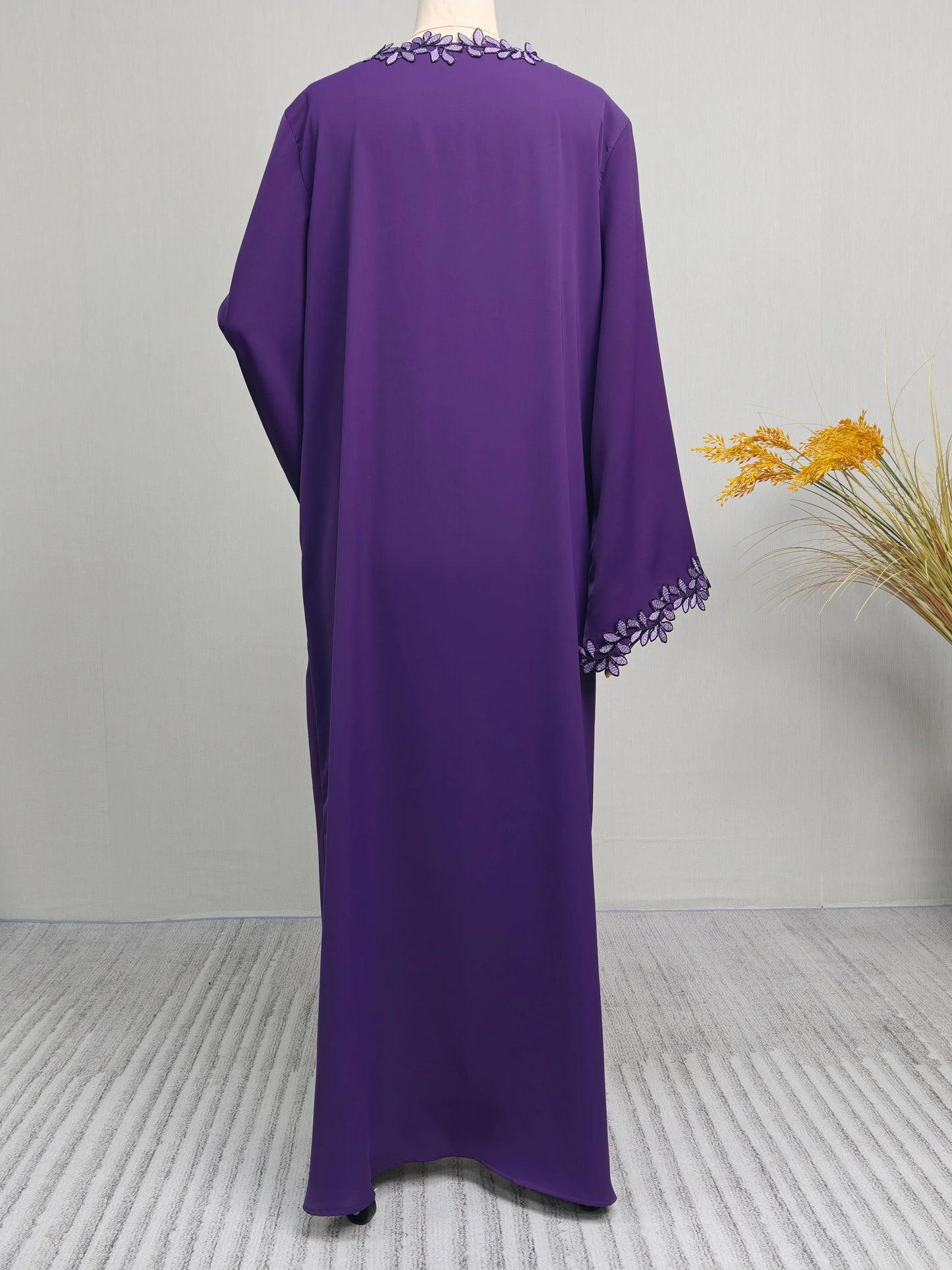 Elegant Beige Abaya Islamic Modest Fashion