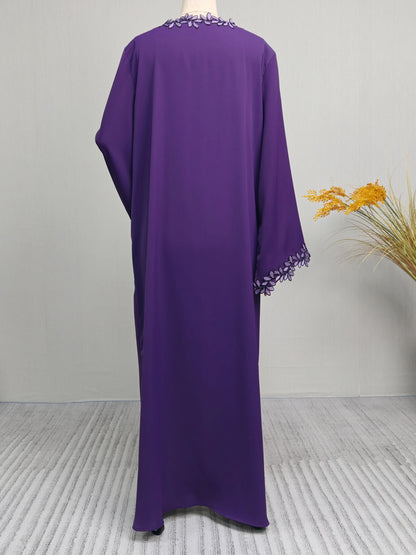Elegant Beige Abaya Islamic Modest Fashion