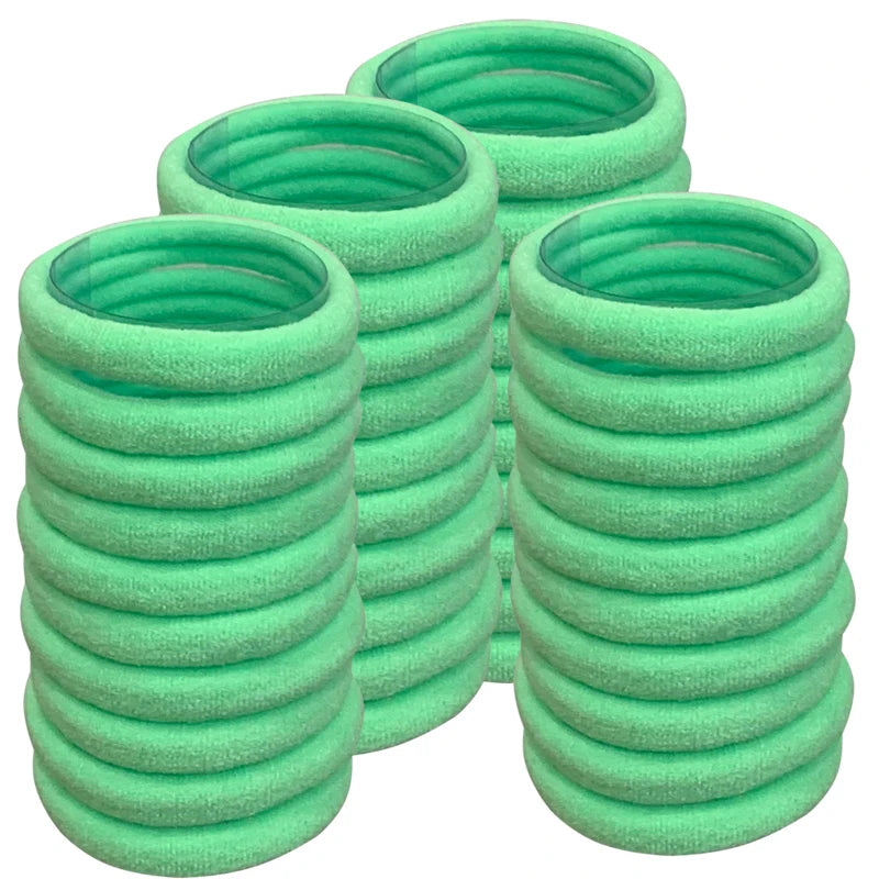 50PCS/Set Cotton Elastic Hair Ties