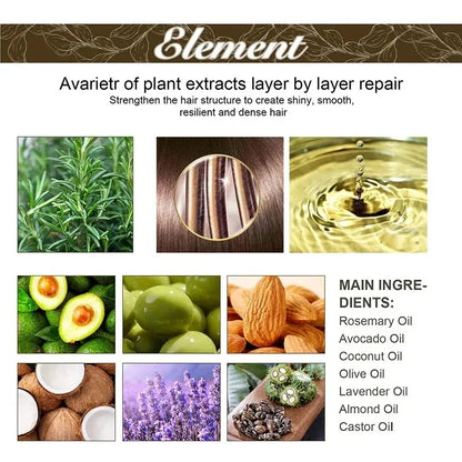 60ml Rosemary Dense Hair Essential Oil