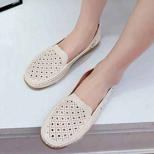 Round Toe Nurse Shoes Soft Sole Non-slip Shoes