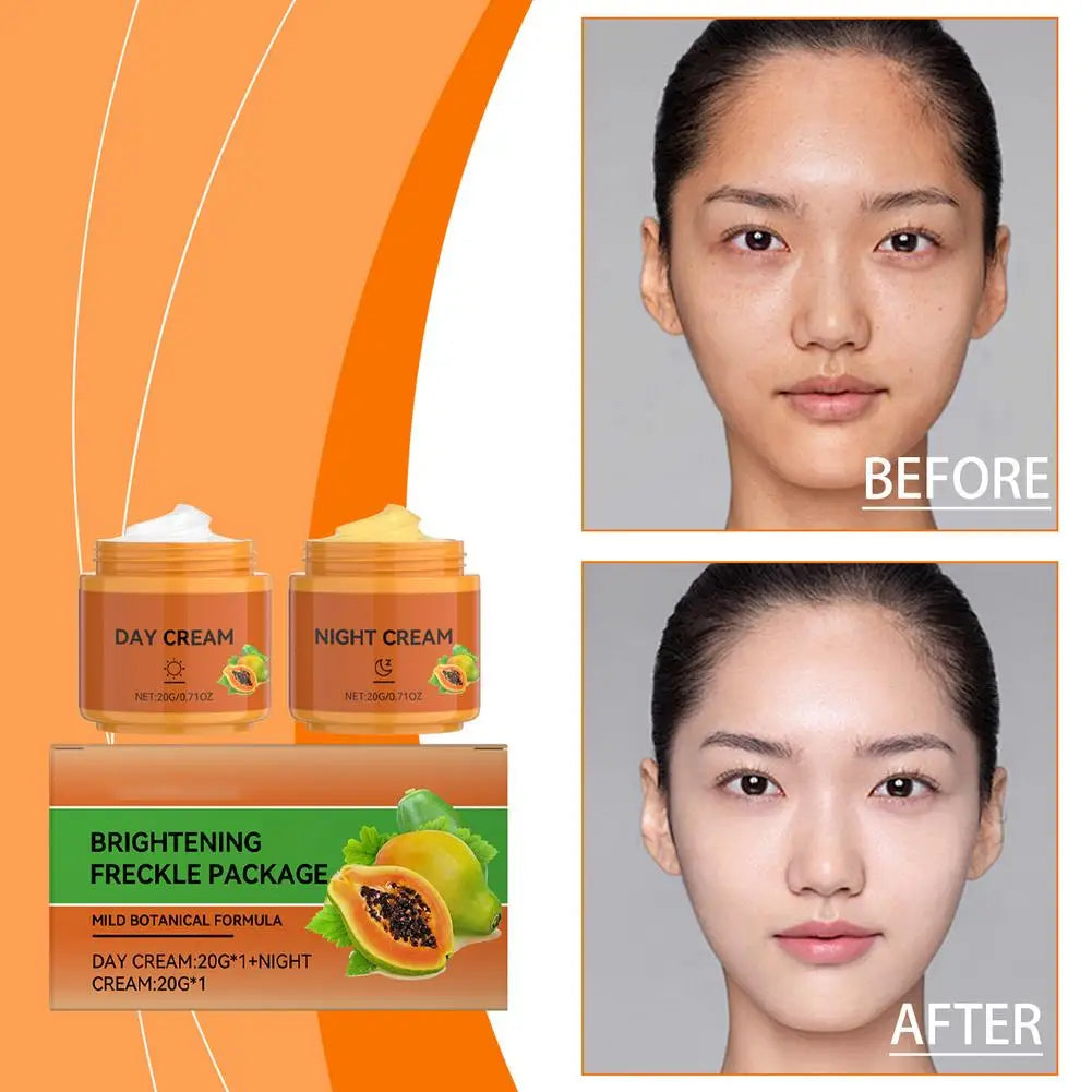 كريم تبييض البابايا لإزالة النمش