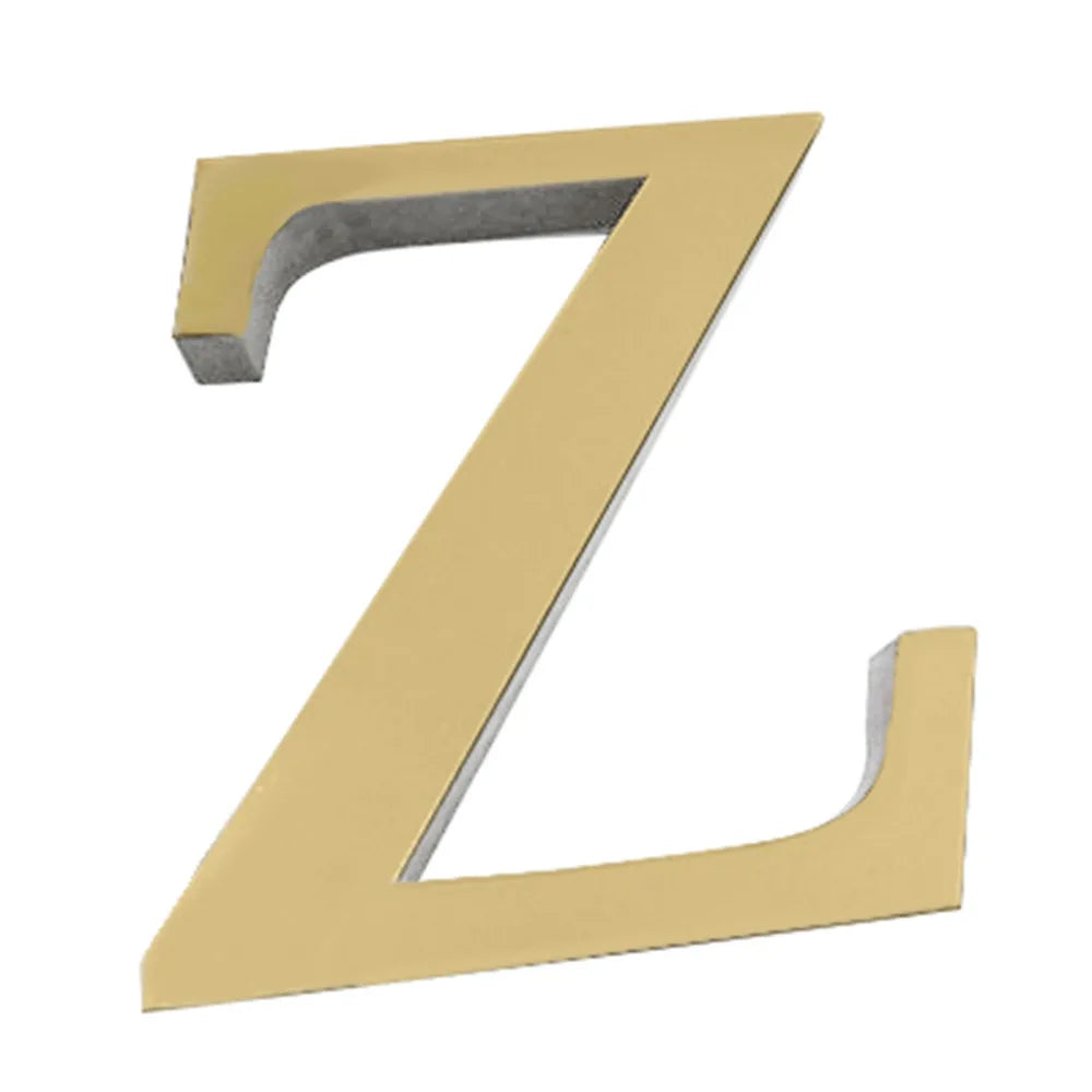 3D Mirror 26 Alphabet Letters Wall Stickers