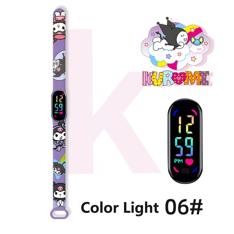 Kuromi Waterproof Digital Watch