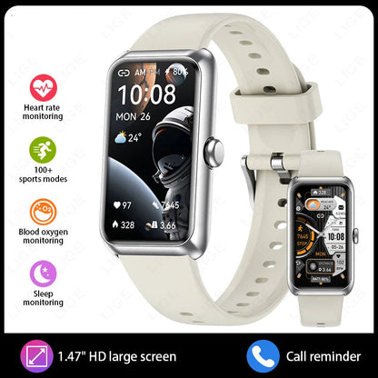 Fitness Tracker Watches with Heart Rate Monitor Sleep Tracker IP68 Waterproof Pedometer 1.47" Smart Watch