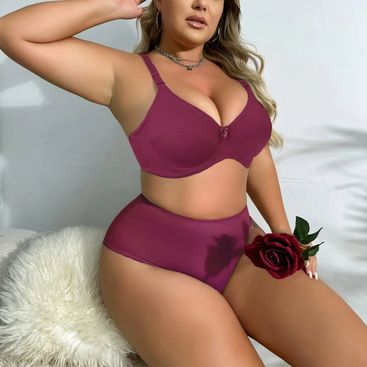 Plus Size Lingerie Set