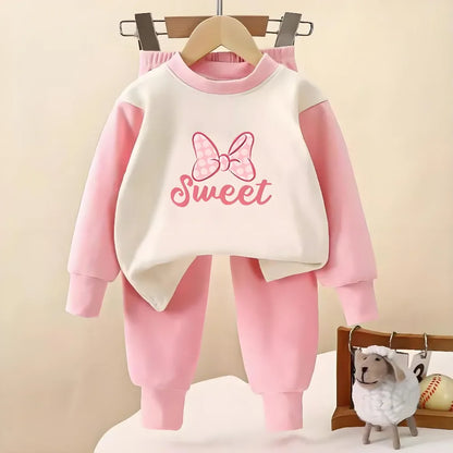 Autumn Long Sleeve Bottom Sleepwear Pajamas Sets