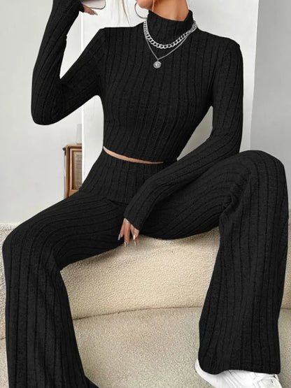 Elegant Loose Pants Suit Casual Sets
