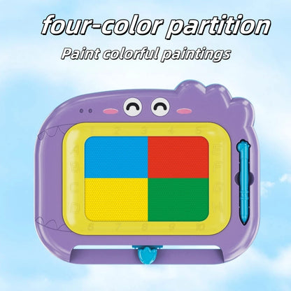 Children's Early Education Puzzle Colored Drawing Board Erasable Writing Board