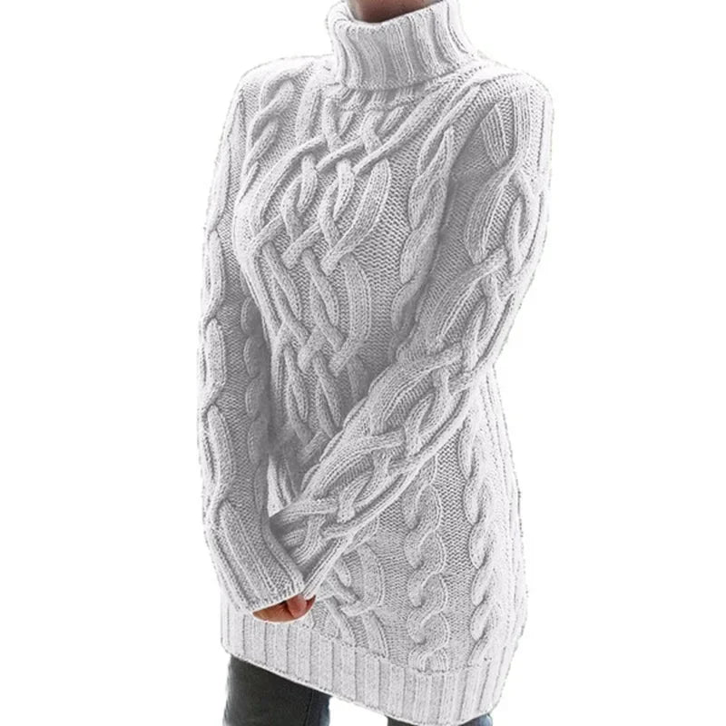 Turtleneck Thickened Twist Sweater
