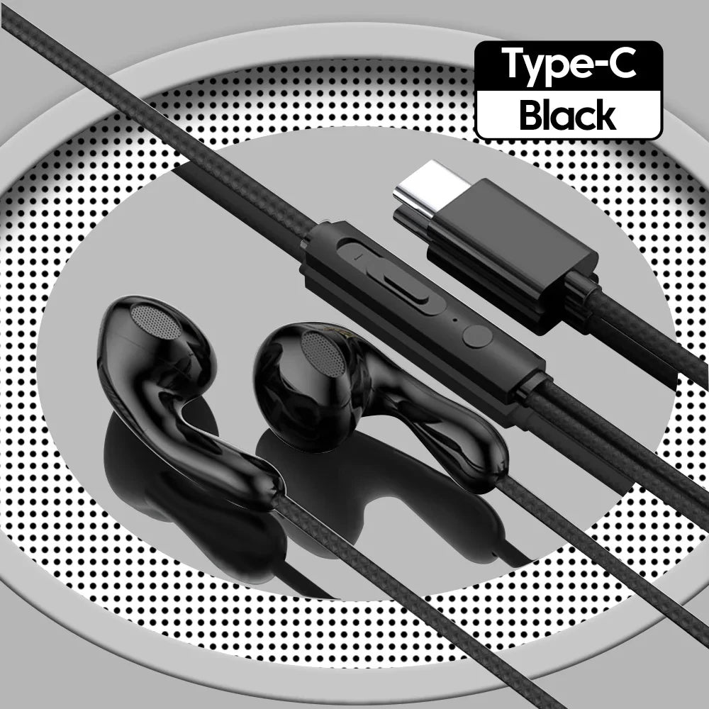 USB Type C Wired Earphone For Samsung Galaxy Headset