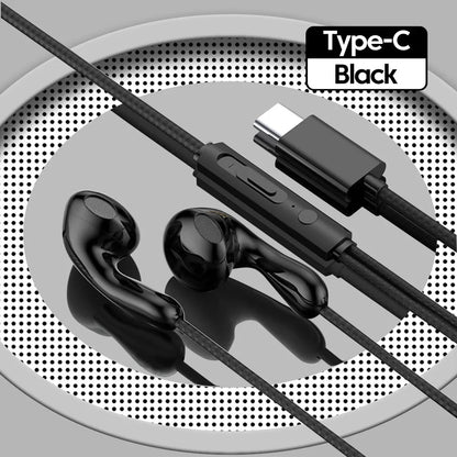 USB Type C Wired Earphone For Samsung Galaxy Headset