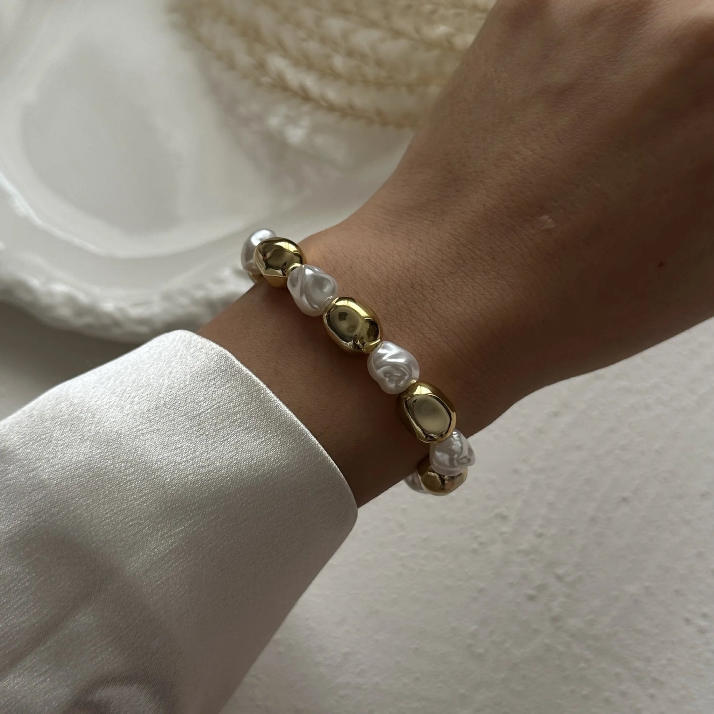 Wave Twist Exaggerated Chunky Cuff Bangle Hip Hop Bracelet
