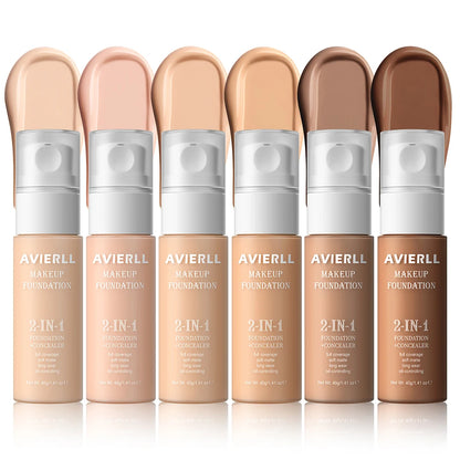Moisturizing Foundation Concealer Waterproof Face Makeup Base Suitable for Women's Makeup Halloween