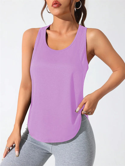 High-value yoga running Vest