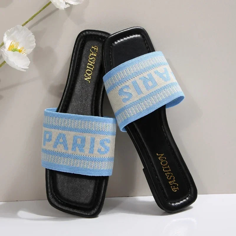 Cover Letter Outdoor Casual Flat Bottom Slippers