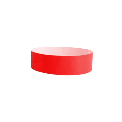 200pcs Waterproof Paper Wristbands Bracelet
