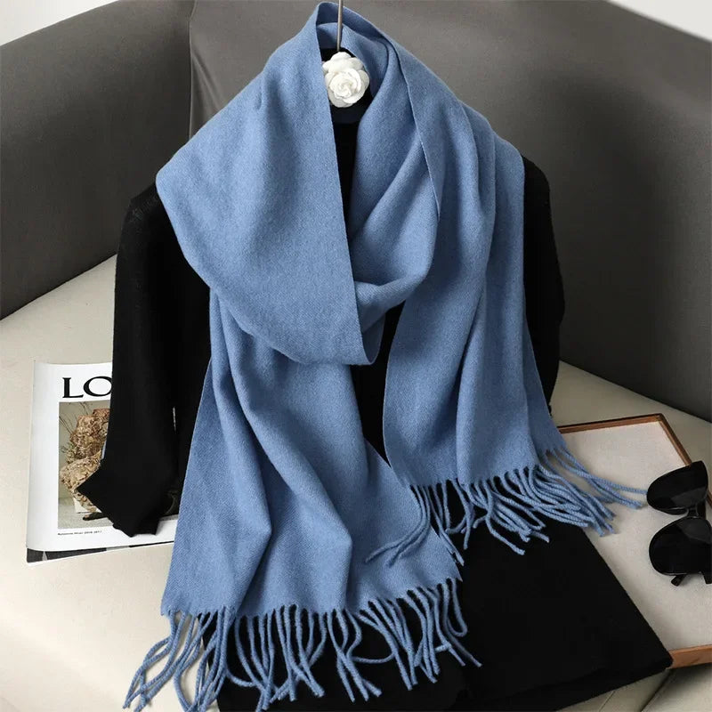 Scarf Warm Thicken Cashmere Shawl Scarves