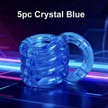 1/3/5pcs Deformable Rope Crystal Twist Rope Pressure Stress Relief Toys