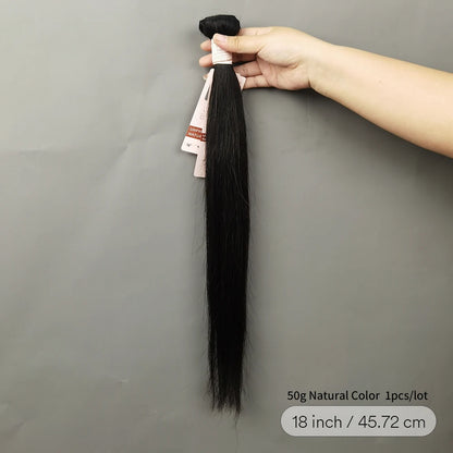Straight Bundles Human Weave 100% Hair Extensions