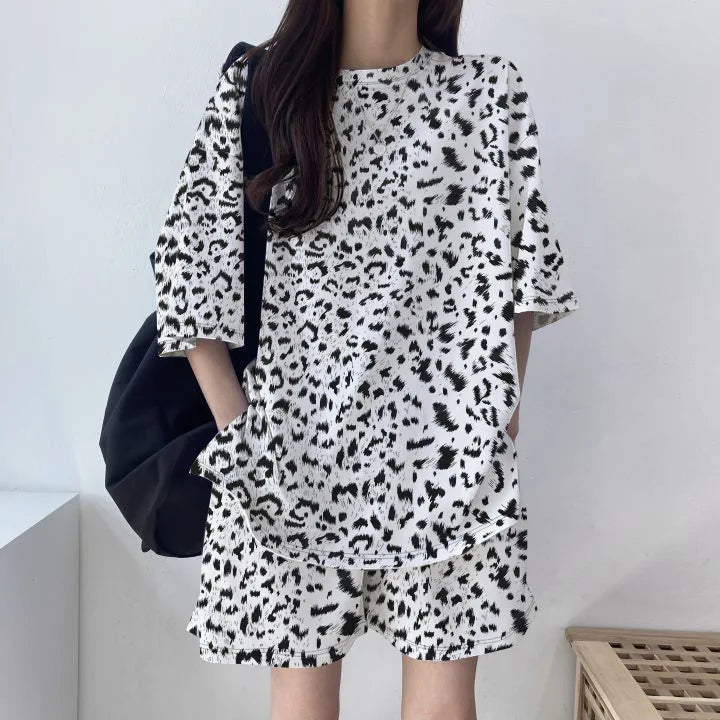 T-Shirt Shorts Suit Set