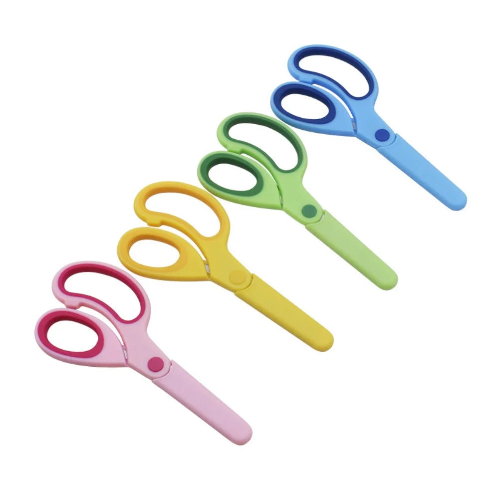 Left-handed Scissors Student Stainless Steel Colorful Cute Scissors