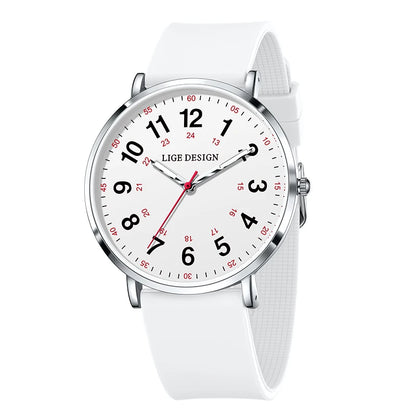 Candy Silicone Luminous Quartz watches