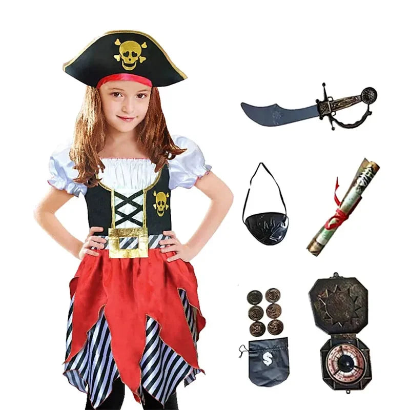 Deluxe Pirate Costume Cosplay Dress