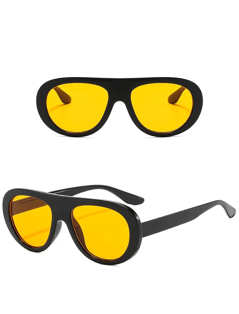 Oversized Hip Hop Punk Sunglasses