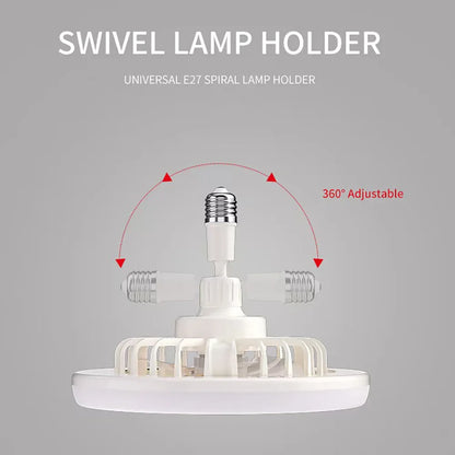 Rotatable 3in1 Ceiling Fan with Remote Control Lighting Lamp