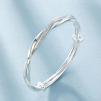 DANA 925 Sterling Silver Bangles Bracelet