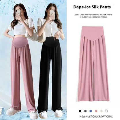 Maternity with Pockets Large Size Maternity Trousers