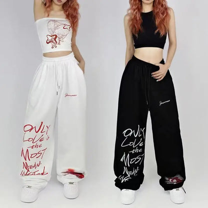 Street Hip-hop Wide Leg Pants