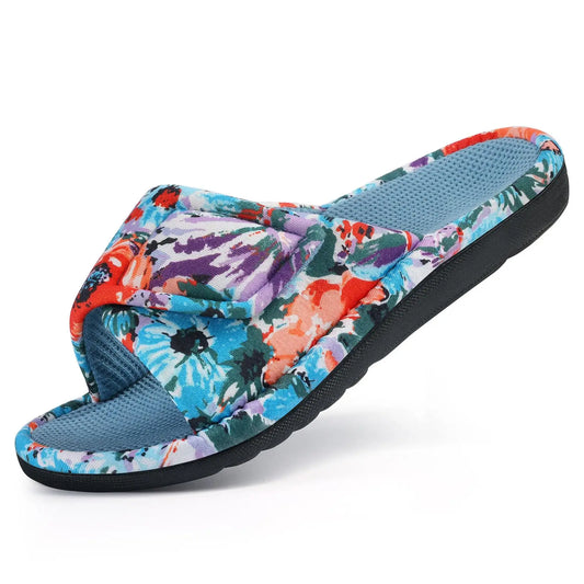 Comwarm Waffle Indoor Cotton Slippers