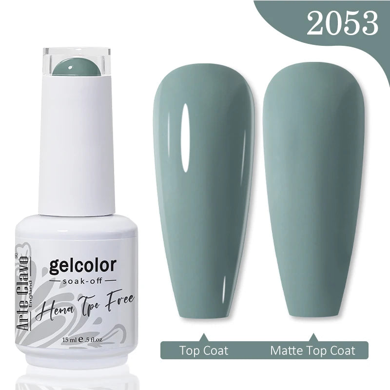 Red Brown Color Gel Nail Polish