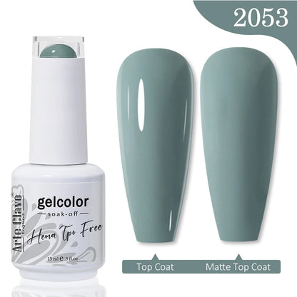 Red Brown Color Gel Nail Polish