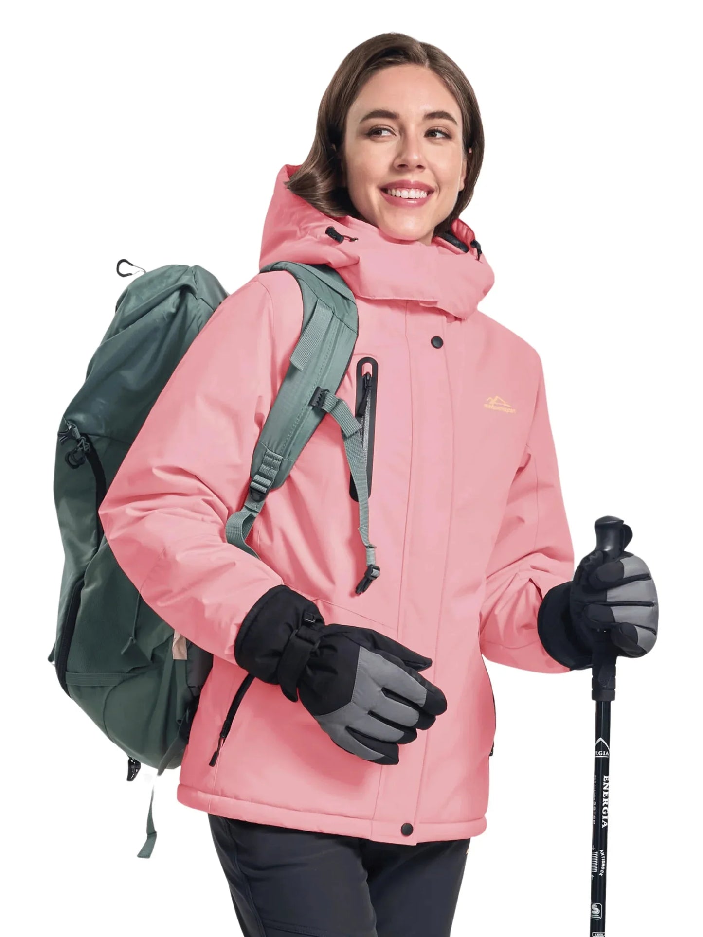 Fleece Lined Hooded Parka Jacket