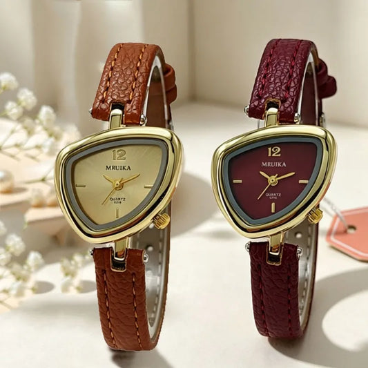 Irregular Triangle Luxury Quartz Watches