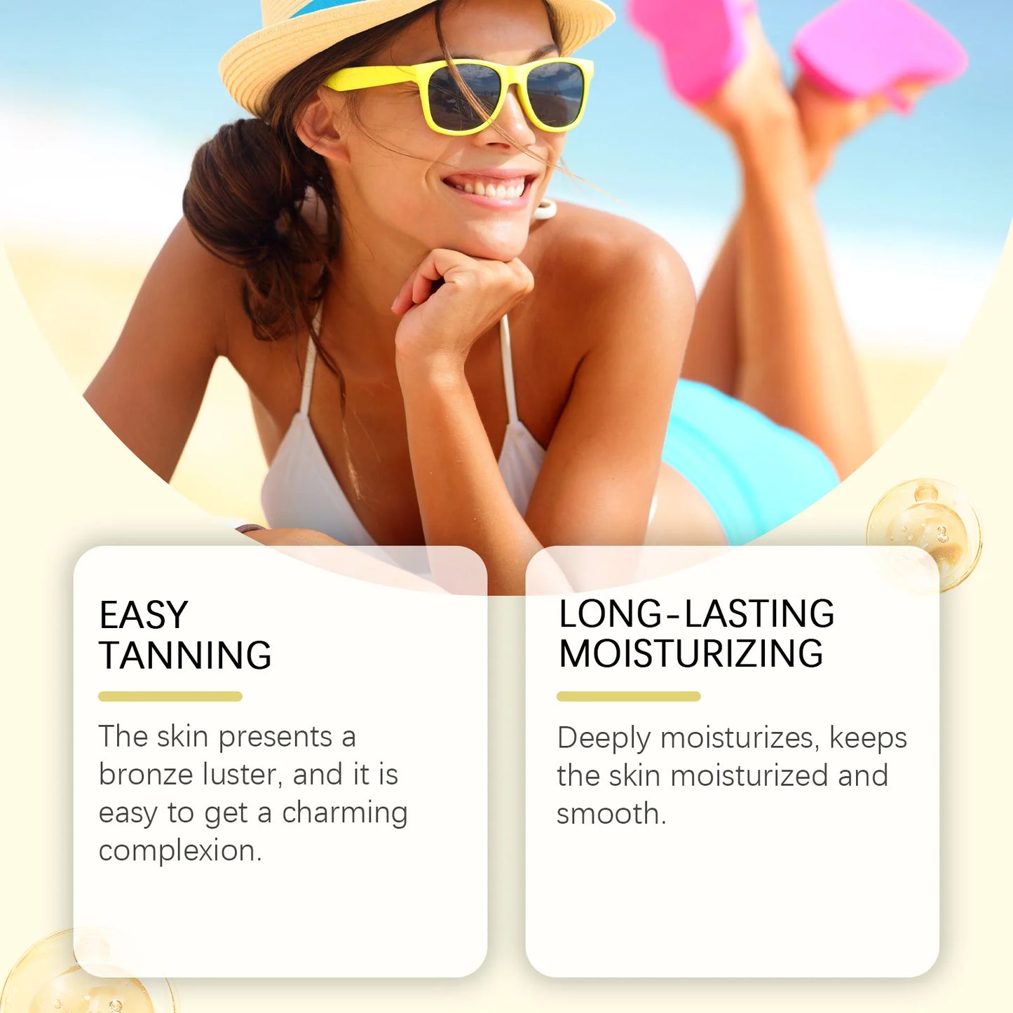 Carrot Natural Self Tan Lotion Body Tanning Cream