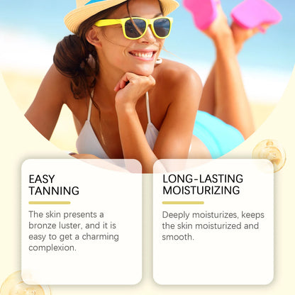 Carrot Natural Self Tan Lotion Body Tanning Cream